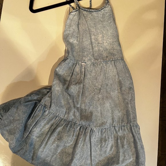 Zara Kids Size 10‎ Blue and White Dress - Picture 13 of 14